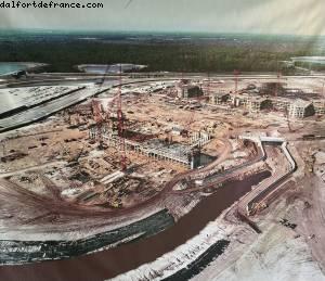 Constructions of Swan and Dolphin Hotel (end of 80’s) - Walt Disney World