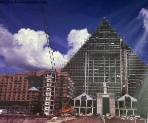 Constructions of Swan and Dolphin Hotel (end of 80’s) - Walt Disney World