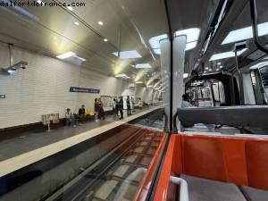 Grand openinf of the new portion Line 11 subway - Montreuil sous bois, France