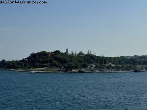 Sailing out of Istanbul, Turkiye - Atlantis Istanbul to Athens Cruise - Oceania Riviera