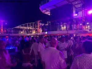 White party - Atlantis Istanbul to Athens Cruise - Oceania Riviera