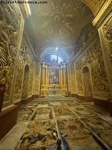 Cathedral - La Valette - Malta- Resilient Lady - Atlantis Virgin Athens to Barcelona to London cruise