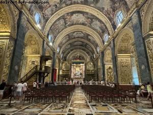 Cathedral - La Valette - Malta- Resilient Lady - Atlantis Virgin Athens to Barcelona to London cruise
