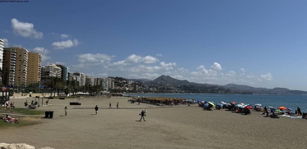 Malaga, Spain - Atlantis Virgin Athens to Barcelona to London cruise