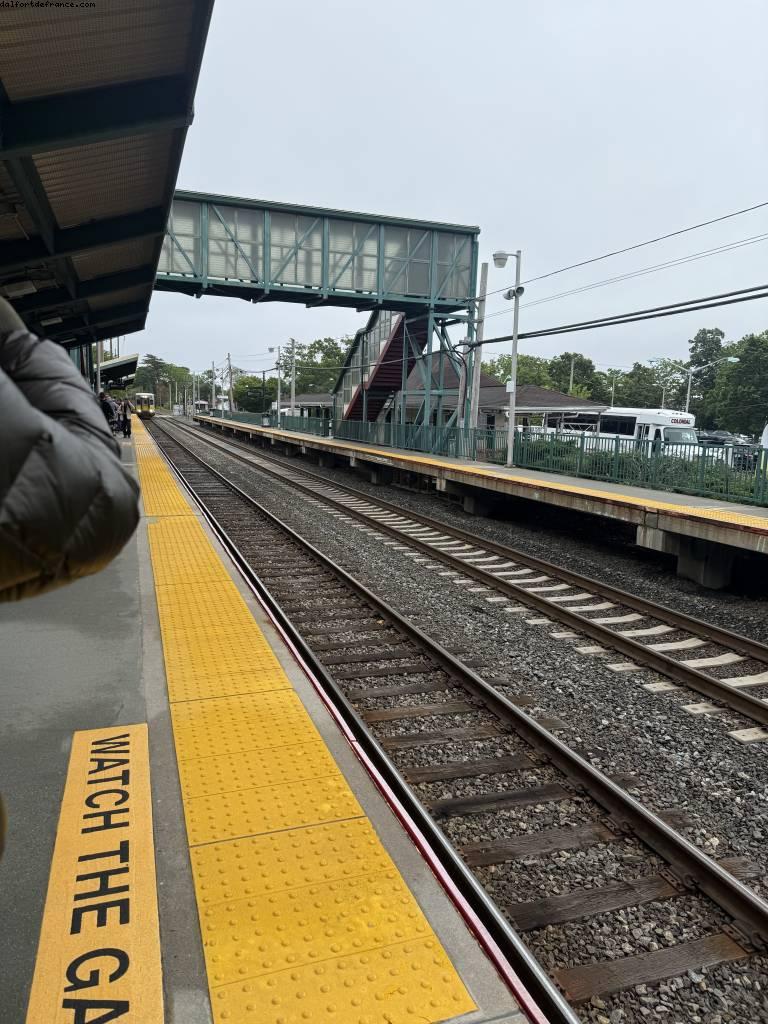 Train from Babylon to Jamaica, New York