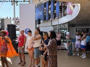 La course en talons aiguilles - La Demence Cruise - Celebrity Infinity