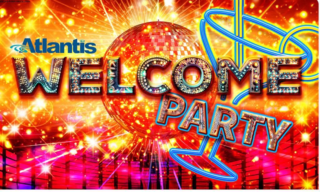 Welcome party - Atlantis Virgin Resilient Lady Cruise