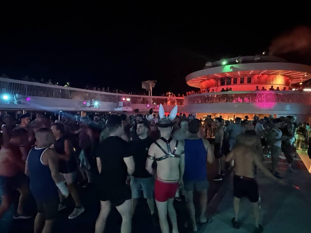 Welcome party - Atlantis Virgin Resilient Lady Cruise