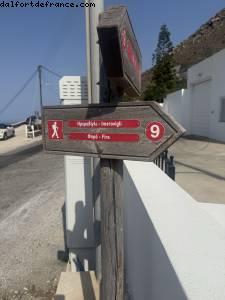 Hiking from Oia to Fira, Santorini - Atlantis Virgin Resilient Lady Cruise