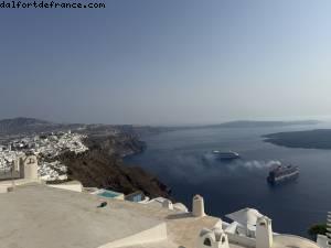 Hiking from Oia to Fira, Santorini - Atlantis Virgin Resilient Lady Cruise