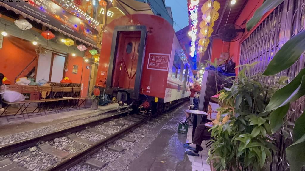 Train Street - Hanoi, Vietnam -Atlantis Hong Kong to Singapore cruise