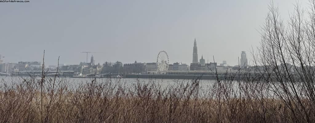 On the other side of Shelde River - Antwerp